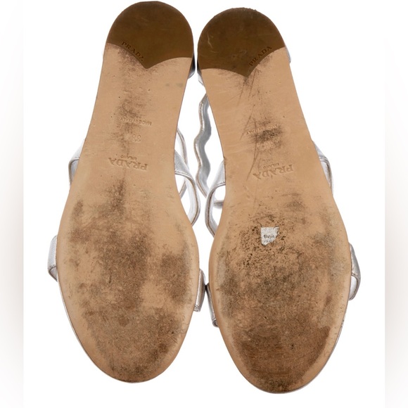 Prada Leather Sandals - Picture 5 of 5